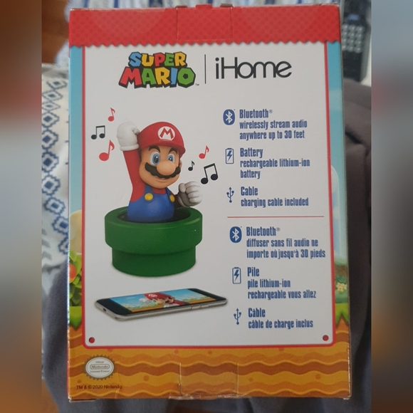 IHome Super Mario Speakers (BRAND NEW) - Picture 2 of 2